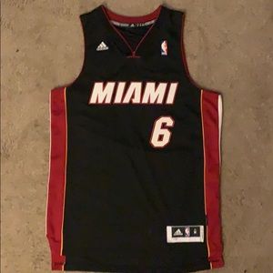 Authentic LeBron James Jersey Miami Heat